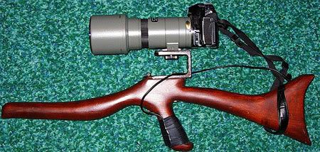 gunstock camera mount