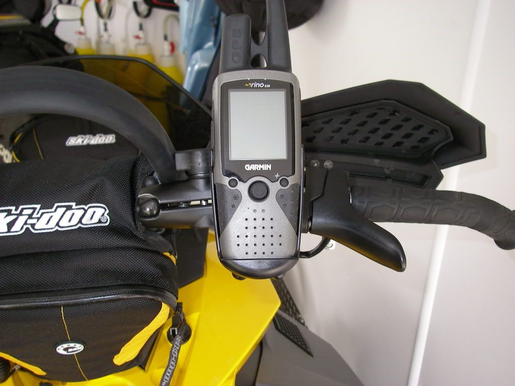 GPS Mount for 2009 Summit X SkiDoo Snowmobiles Forum