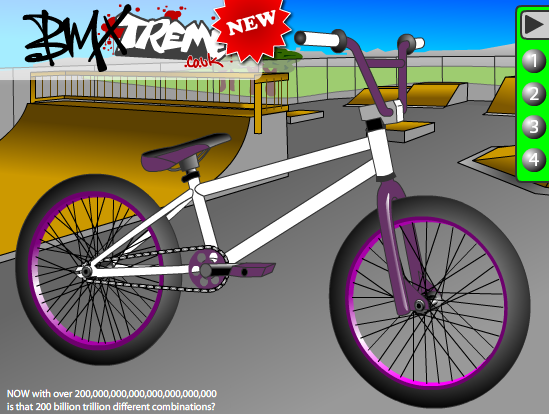 bmx bike customizer