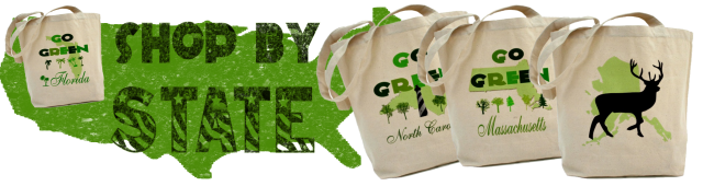Reusable Tote Bags by State