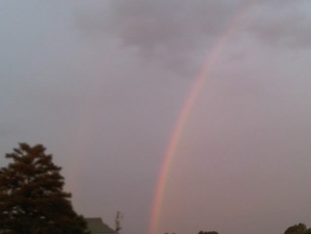 rainbow,Looking at the Sky on Friday