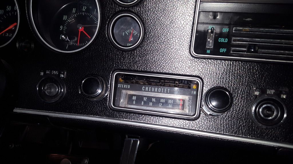 1970 SS Radio-Which one? - Chevelle Tech