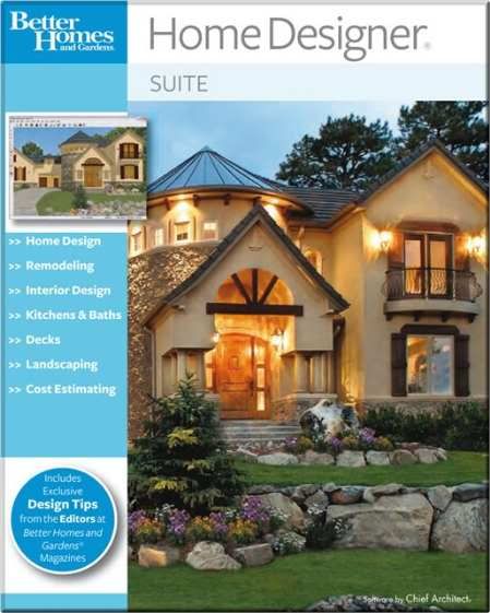 Better Homes and Gardens Home Designer Suite v8.0 
