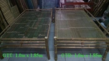 Cơ sở sản xuất Đạt Thành chuyên giường tre, cũi tre,nôi tre,nôi mây,giường gỗ........ - 19