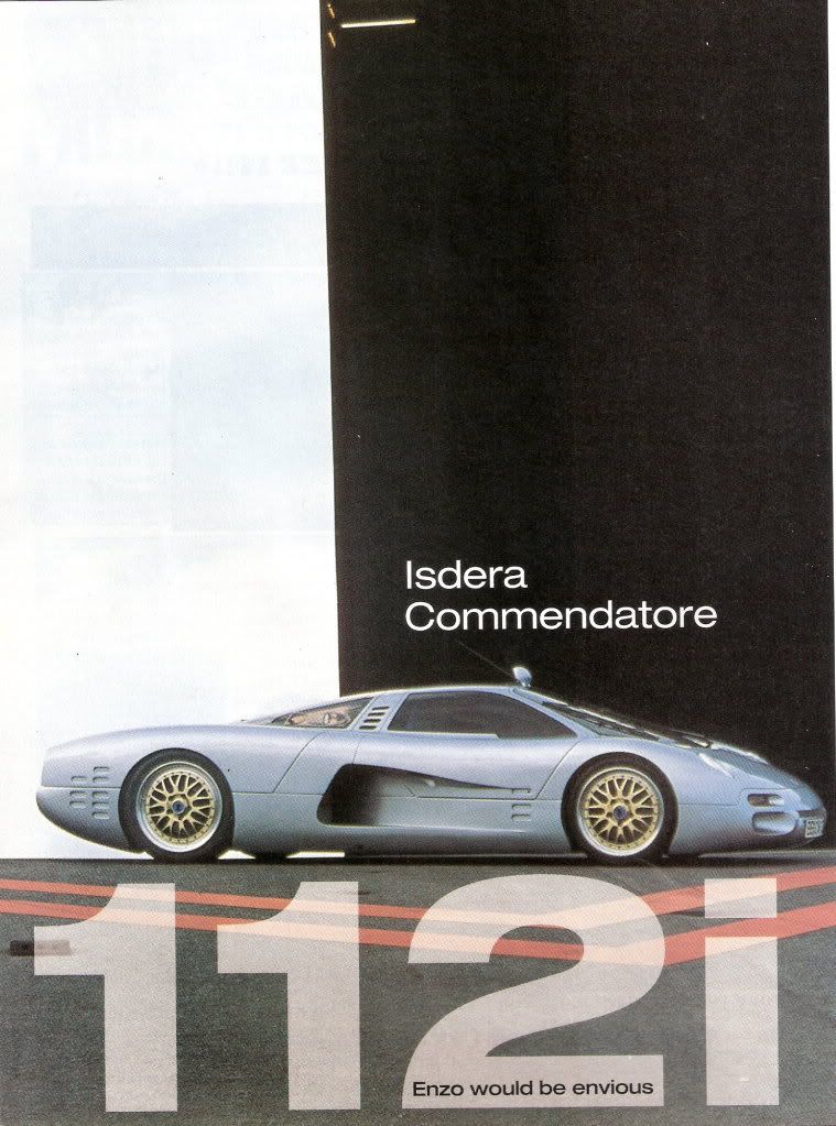 Isdera Commendatore 112i Enzo would be Envious MMMKAY 