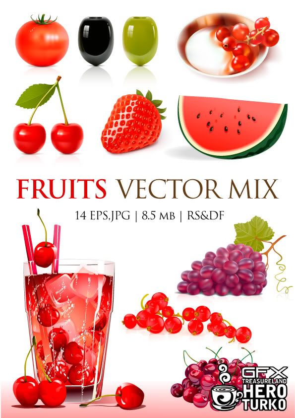 Fruit Vector Mix