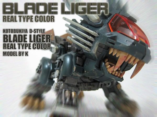 [กิจกรรม D Style เสือน้อย] งานพู่กัน BLADE LIGER -Real Type Color- โดย K