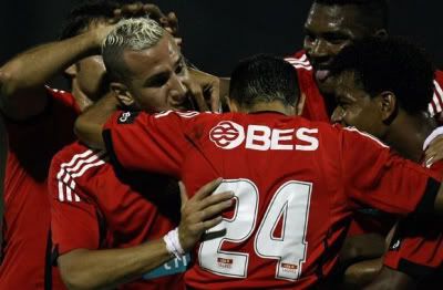 Yebda estreou-se a marcar pelo Benfica