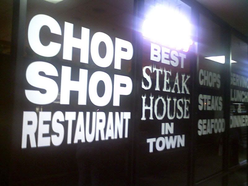 Chop Shop Restaurant