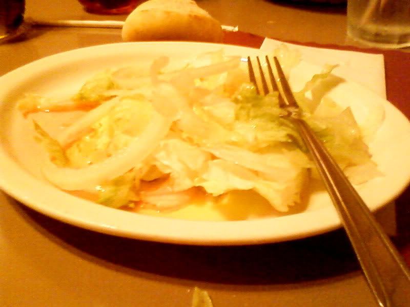Sterling Family Restaurant Salad and Bread