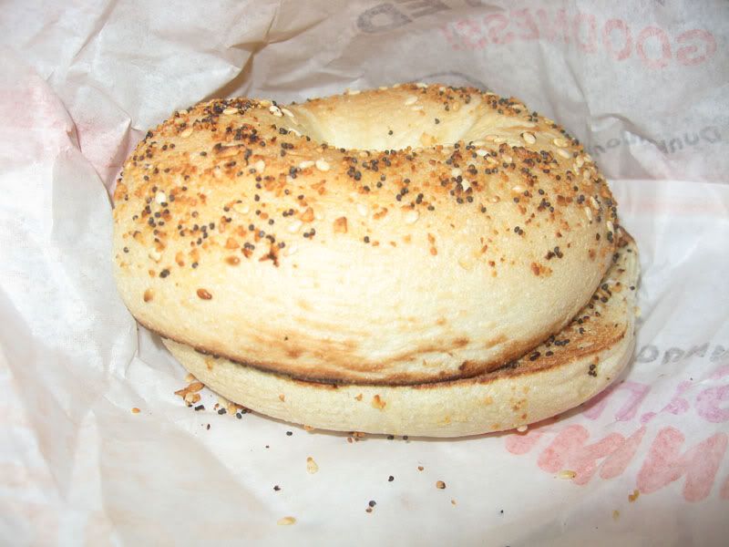 Dunkin Donuts Everything Bagel