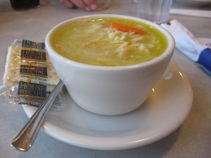 Capitol Diner Chicken Orzo Soup