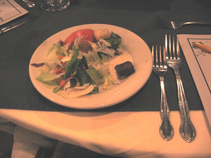 Sleuths Mystery Dinner Show Salad