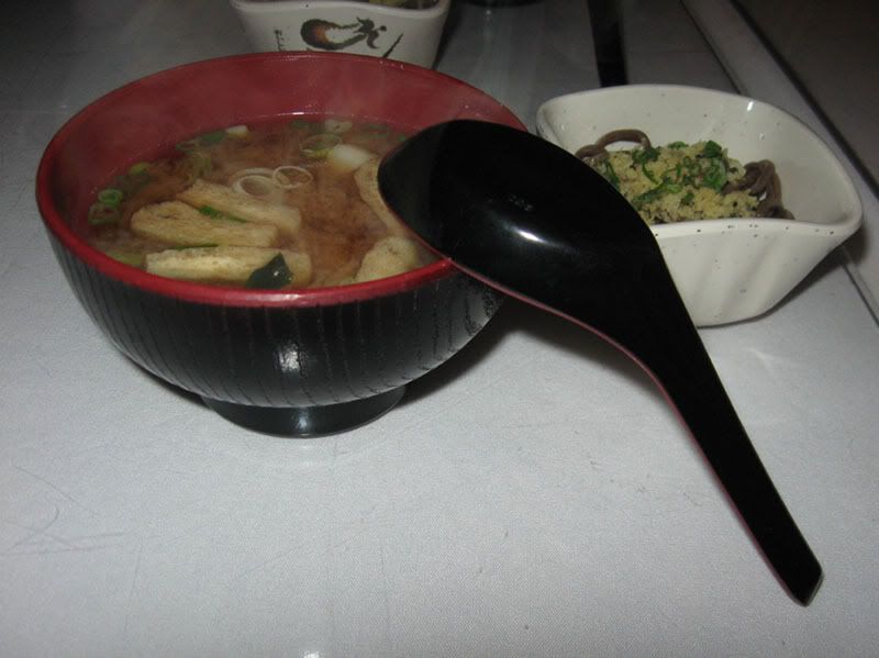 Miso Soup &amp; Soba Noodles