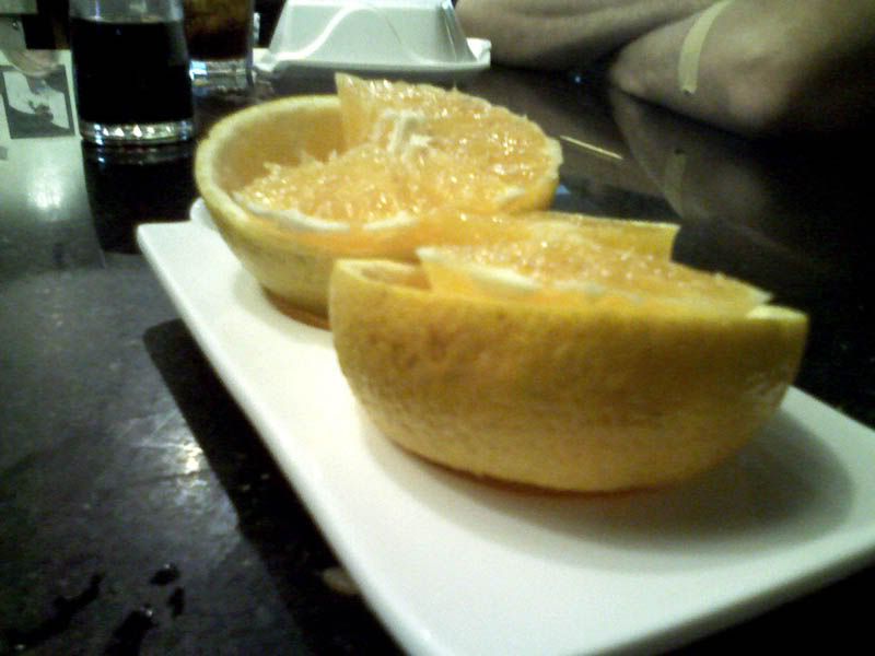 Yokohama Orange Dessert