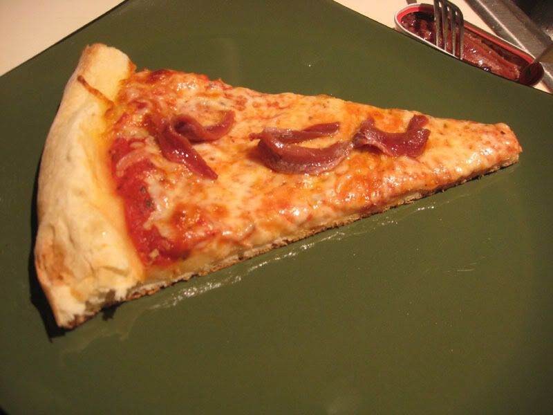 anchovy on pizza