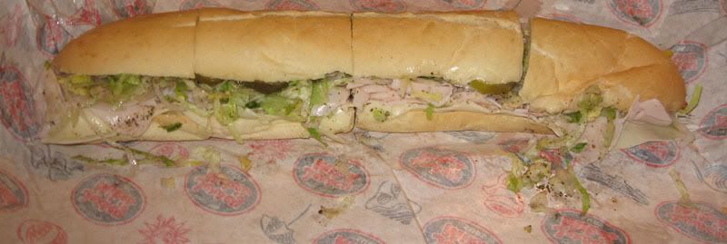 Turkey Sub from Jersey Mikes