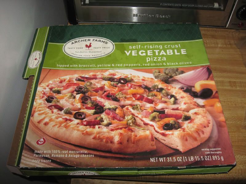 Target Frozen Vegetable Pizza