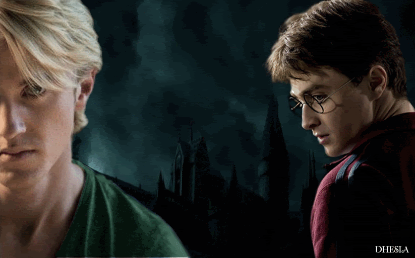 drarry-segretodimalfoyanimato.gif Harry Potter and half blood prince - Malfoy's secret image by Dhesia-manips