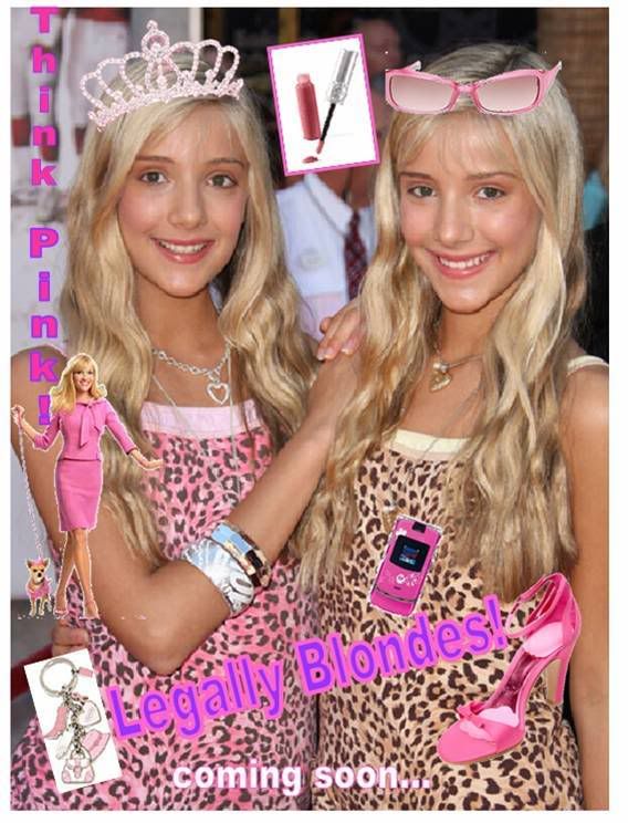 Milly and Becky Rosso I love them in the Suite Life and can't wait to see