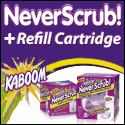Free Kaboom Never Scrub Toilet Cleaning Kit and Refill