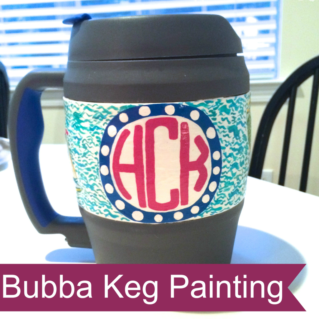 Bubba Keg Painting by Happiness and Heather