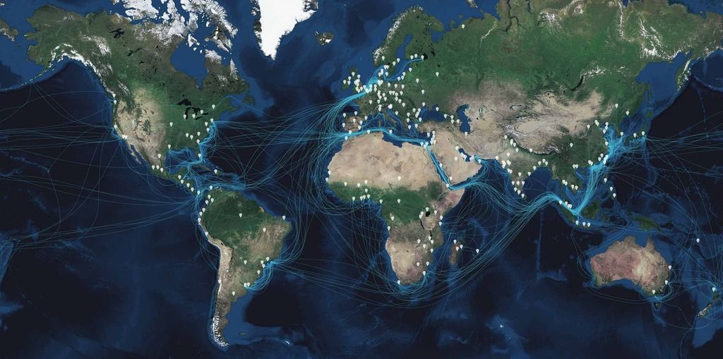 Maersk Shipping Network