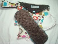 Hedgie Pocket Mamacloth, booster and Wetbag set