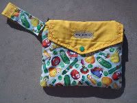 Veggie Tales Small Pocketed Wetbag