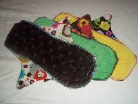 Assorted 9inch Pocket Mamacloth w/booster