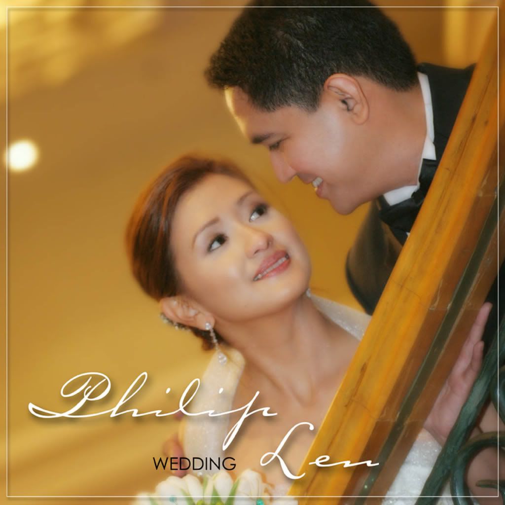 philip and len wedding album