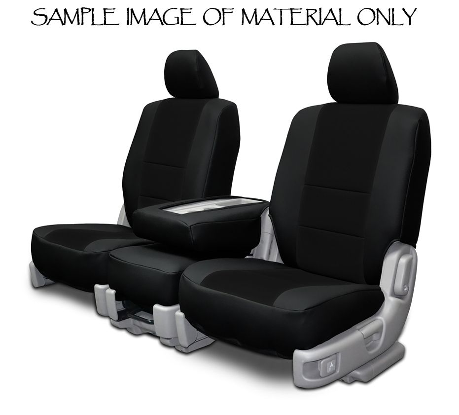 Black Leatherette FRONT Custom Seat Covers For Chevy 210 19551957 eBay