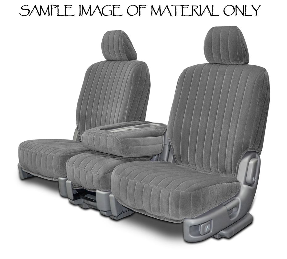 Charcoal VelQuilt FRONT Clearance Seat Covers For Dodge Dakota Truck