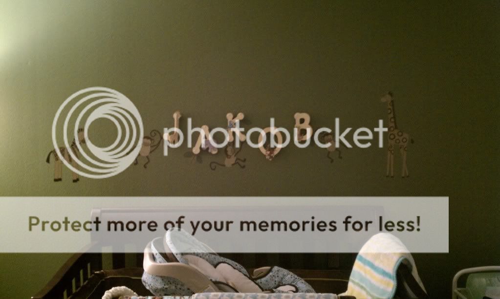 "above the crib" letters — The Bump