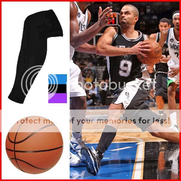 Basketball Sport Protection Compression Leg Long Sleeve  