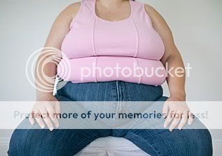 obese woman
