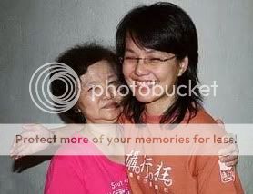 Tan Hoon Cheng and her mother