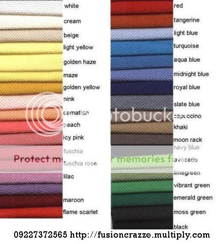 Lacoste Classic Color Chart Photo by fusioncrazze | Photobucket