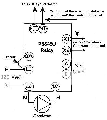 Relay Transformer Dead - killed by circulator pump ... taco zone switching relay wiring 