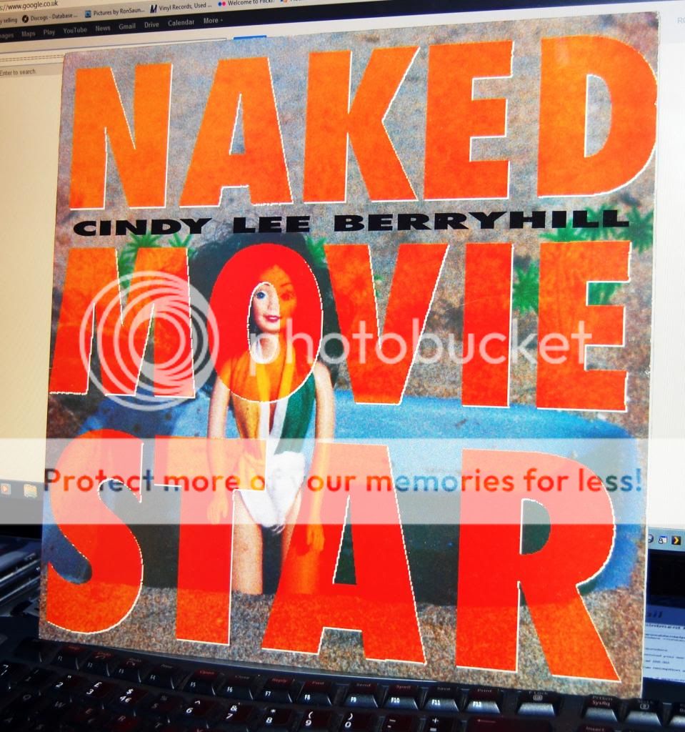 "naked movie star". awesome uk 1989 lp. ex