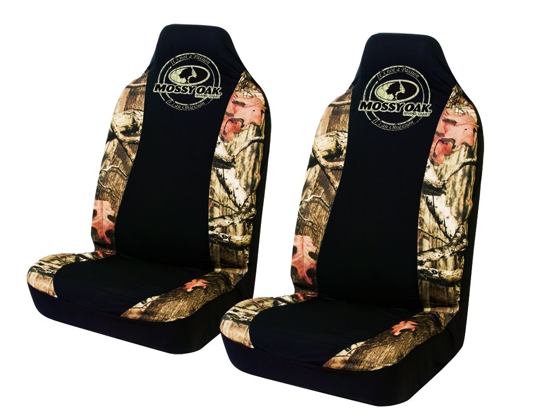 MOSSY OAK Camouflage Universal Spandex Bucket Seat Covers | eBay